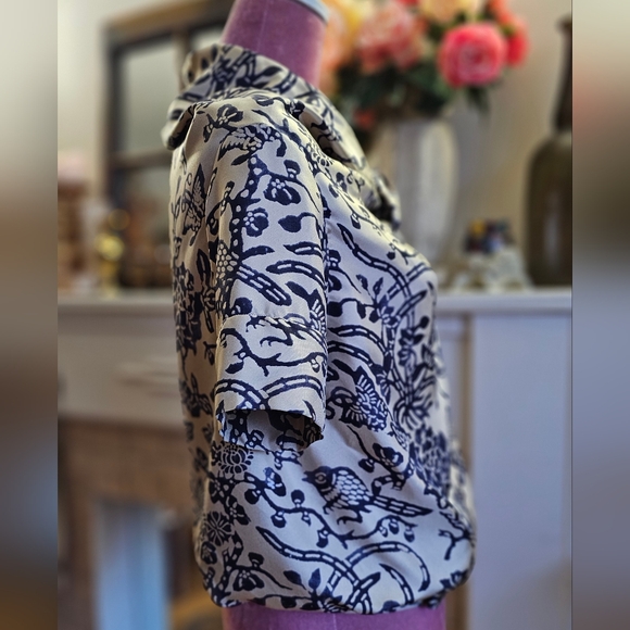 Dries Van Noten silk blouse. Size 36. - Picture 6 of 10